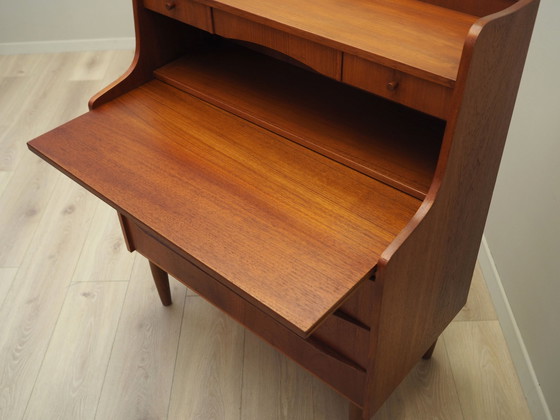 Image 1 of Teakhouten secretaire, Deens ontwerp, 1970S, Productie: Denemarken