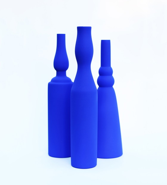 Image 1 of Morandi® - Hommage aan Giorgio Morandi & Yves Klein - Vaas - Exclusieve collectie - IKB