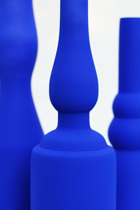 Image 1 of Morandi® - Hommage aan Giorgio Morandi & Yves Klein - Vaas - Exclusieve collectie - IKB