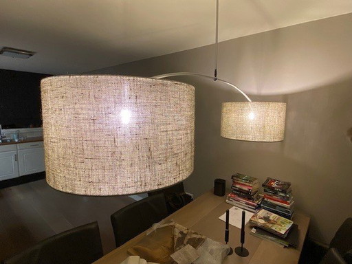 Design hanglamp dubbele kap