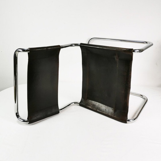Image 1 of Vintage S33 leren stoel van Mart Stam voor Thonet, Oostenrijk 1960
