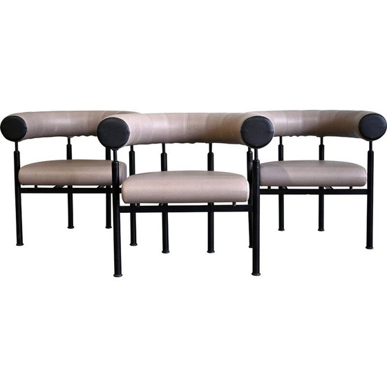 Image 1 of Set van 3 vintage Cobra EJ900 fauteuils van Erik Jørgensen voor Erik Jørgensen Møbelfabrik, 1980