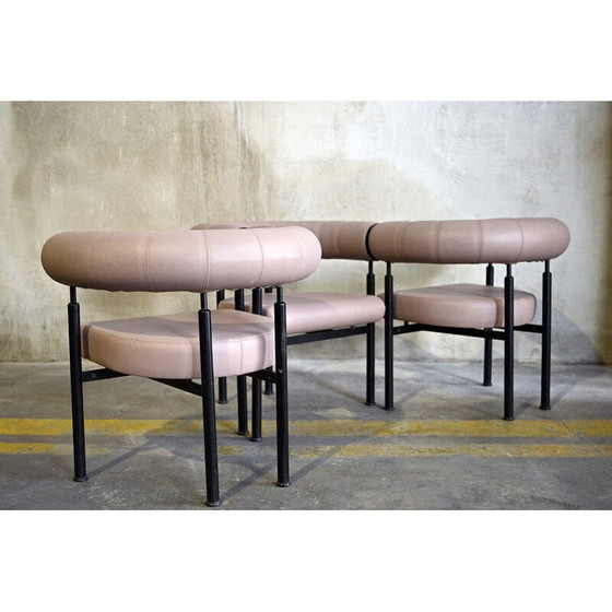 Image 1 of Set van 3 vintage Cobra EJ900 fauteuils van Erik Jørgensen voor Erik Jørgensen Møbelfabrik, 1980