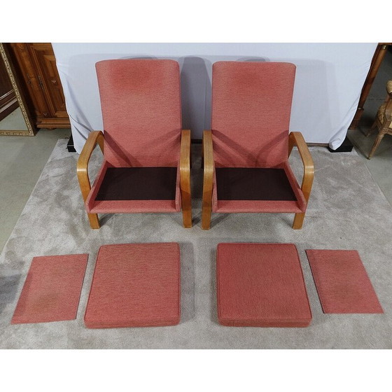 Image 1 of Paar Scandinavische vintage fauteuils, 1970