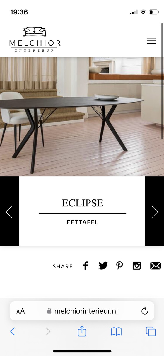 Image 1 of Mobitec Eclipse eettafel