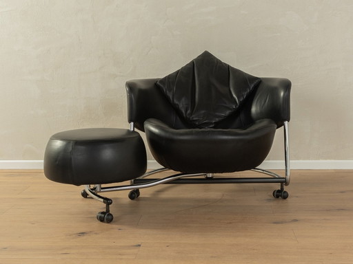  Girotonda fauteuil en voetenbank, Francesco Binfaré, Cassina