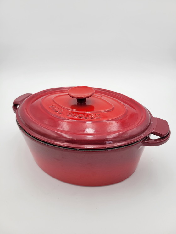 Image 1 of Paul Bocuse geëmailleerde gietijzeren kookpot