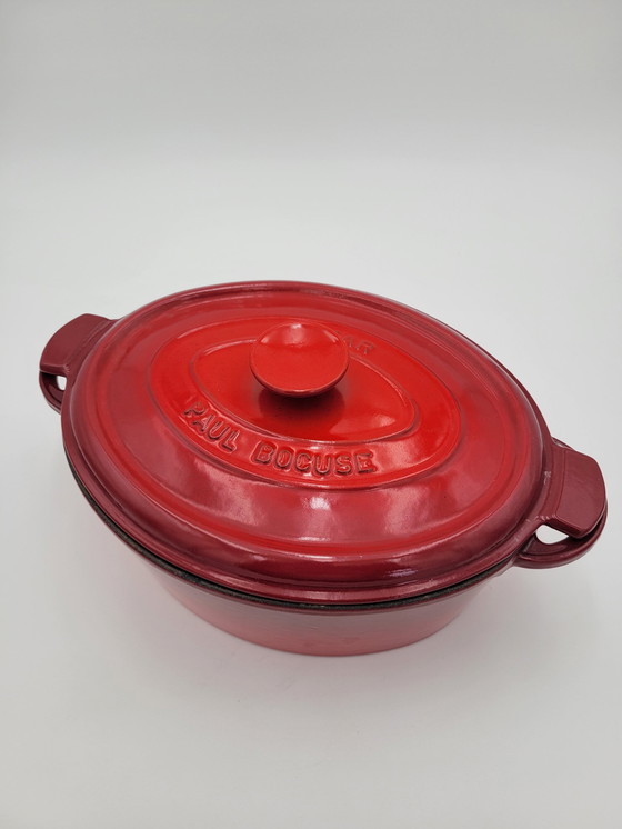 Image 1 of Paul Bocuse geëmailleerde gietijzeren kookpot