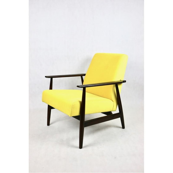 Image 1 of Vintage gele Fox fauteuil, 1970