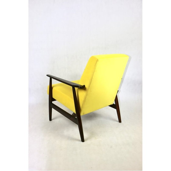 Image 1 of Vintage gele Fox fauteuil, 1970