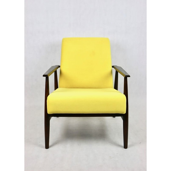 Image 1 of Vintage gele Fox fauteuil, 1970