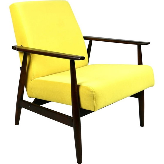 Image 1 of Vintage gele Fox fauteuil, 1970