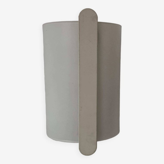 Image 1 of  Opaline glazen wandlamp van Delmas - Frankrijk 1970