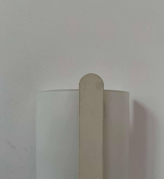 Image 1 of  Opaline glazen wandlamp van Delmas - Frankrijk 1970