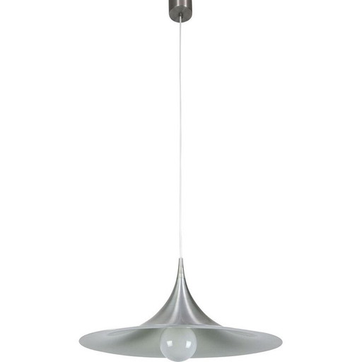 Vintage zilveren hanglamp van Claus Bonderup & Torsten Thorup