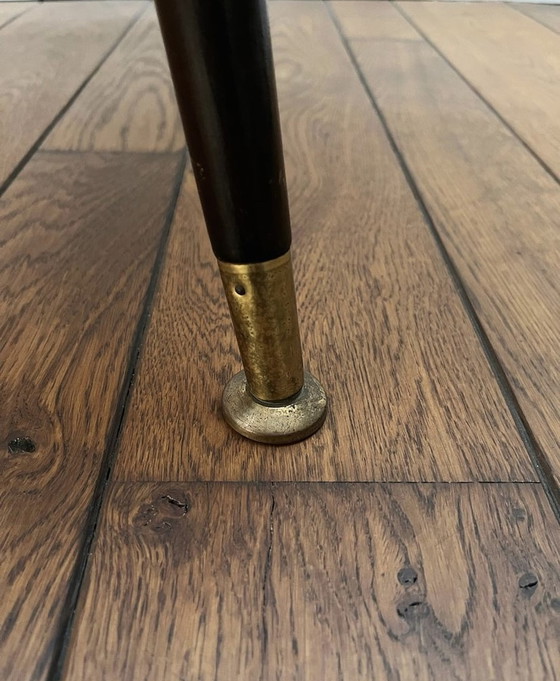 Image 1 of Vintage gevlinderd patroon salontafel