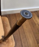 Vintage gevlinderd patroon salontafel