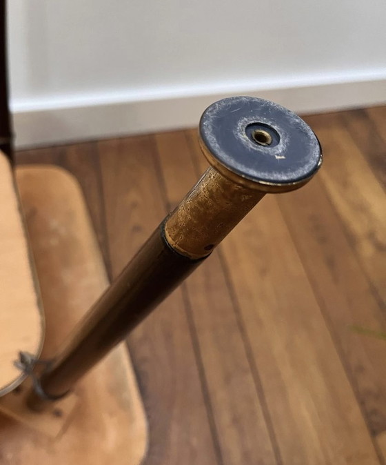 Image 1 of Vintage gevlinderd patroon salontafel