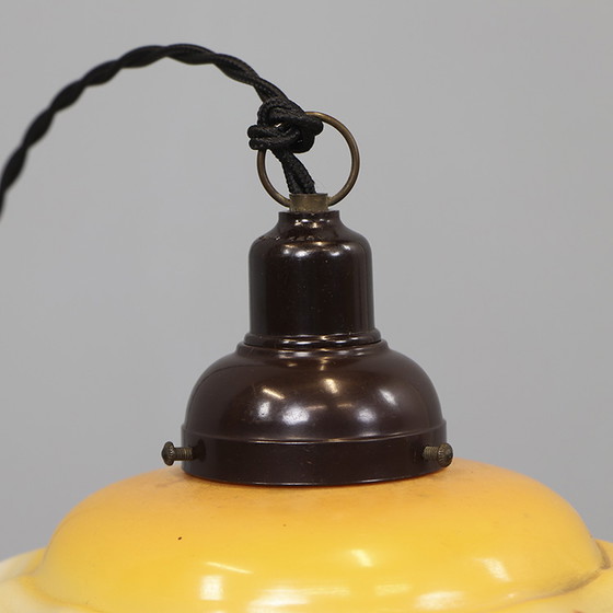 Image 1 of Vintage Art Deco Hanglamp