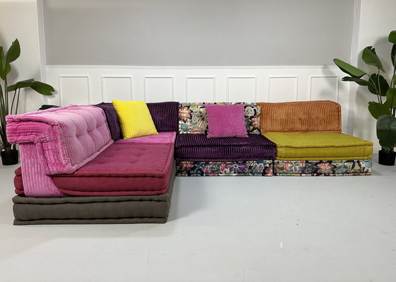 Image 1 of Roche Bobois Mah Jong Designer Sofa Stof 15 Stuks Handgemaakt