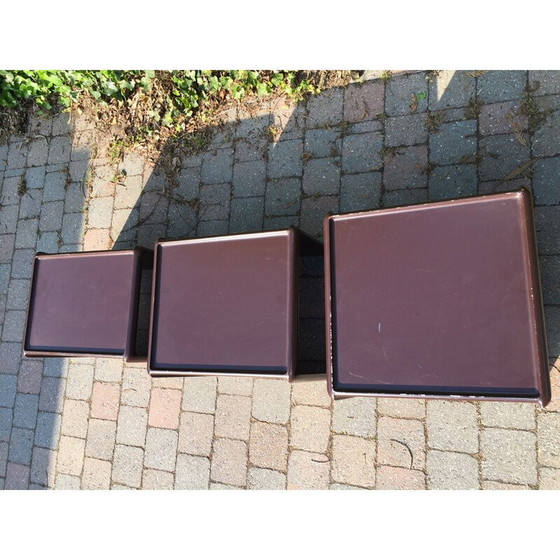 Image 1 of Vintage nesttafels van Peter Ghyczy voor Horn Collection, 1970