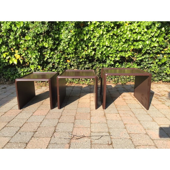 Image 1 of Vintage nesttafels van Peter Ghyczy voor Horn Collection, 1970