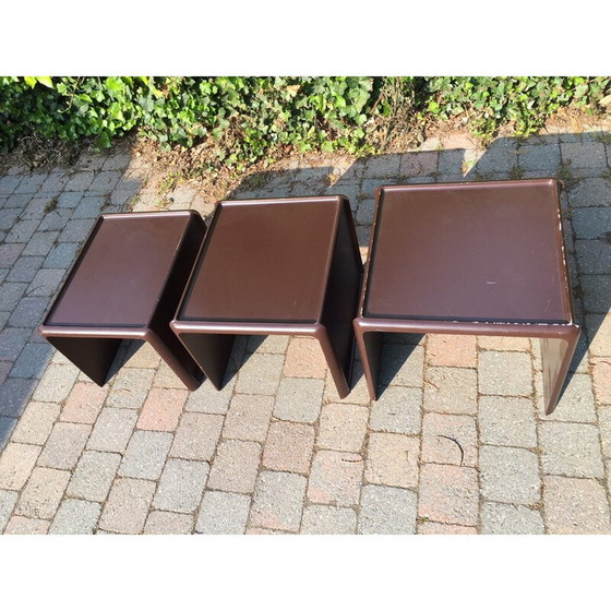 Image 1 of Vintage nesttafels van Peter Ghyczy voor Horn Collection, 1970