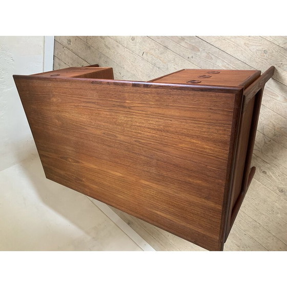 Image 1 of Vintage teak bureau van G.V Gasvig