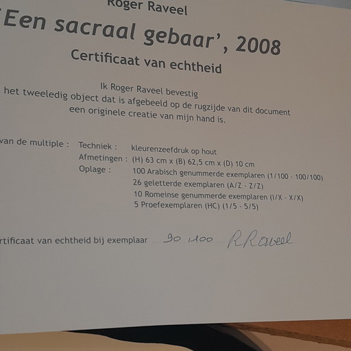 Roger Raveel Sacraal Gebaar 