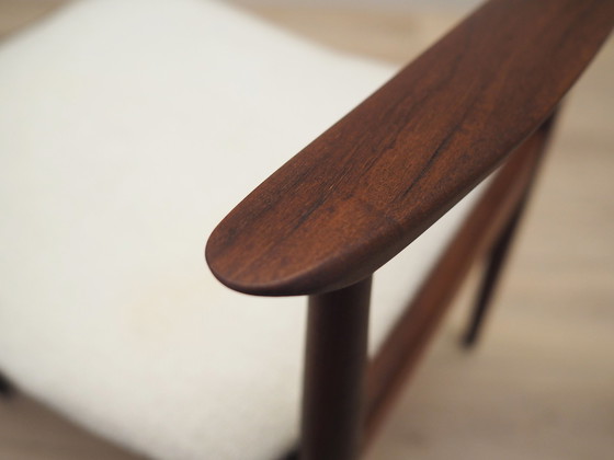 Image 1 of Teakhouten fauteuil, Deens ontwerp, 1960S, Productie: Denemarken