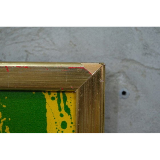 Image 1 of Vintage abstracte litho van Bengt Lindström, Zweden 1970