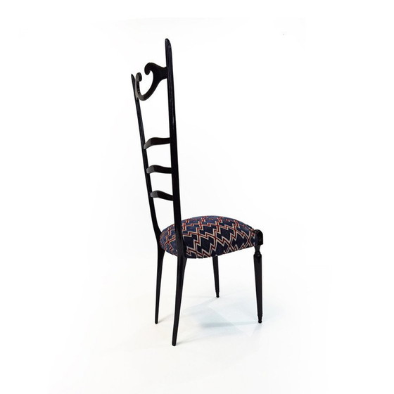 Image 1 of Paar vintage "Chiavari" stoelen van Paolo Buffa, jaren 1950