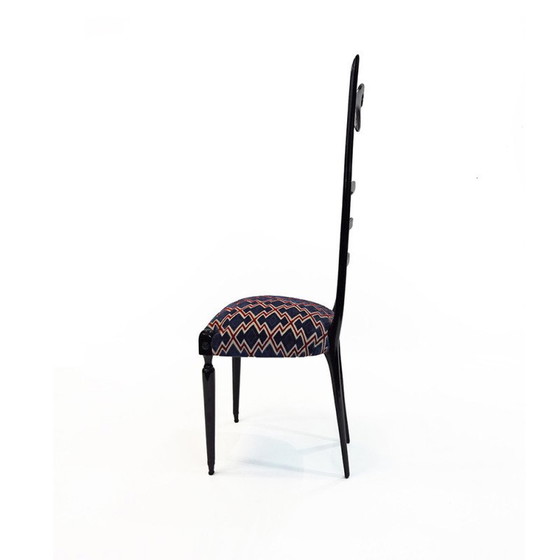 Image 1 of Paar vintage "Chiavari" stoelen van Paolo Buffa, jaren 1950