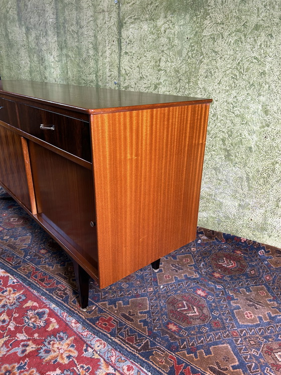 Image 1 of Mid century retro vintage teak dressoir van Jentique 1950