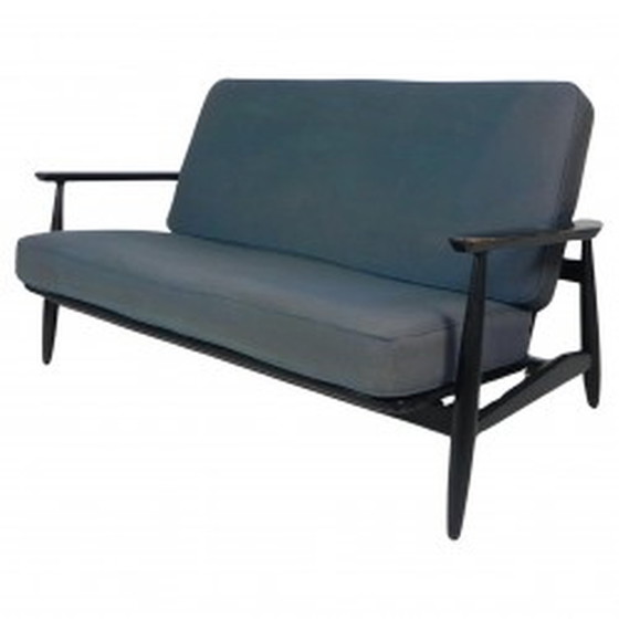 Image 1 of Vintage designbank in de stijl van Viko Baumritter - jaren 1960