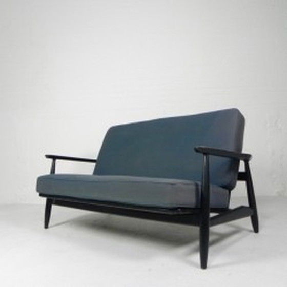 Image 1 of Vintage designbank in de stijl van Viko Baumritter - jaren 1960