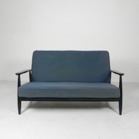 Image 1 of Vintage designbank in de stijl van Viko Baumritter - jaren 1960