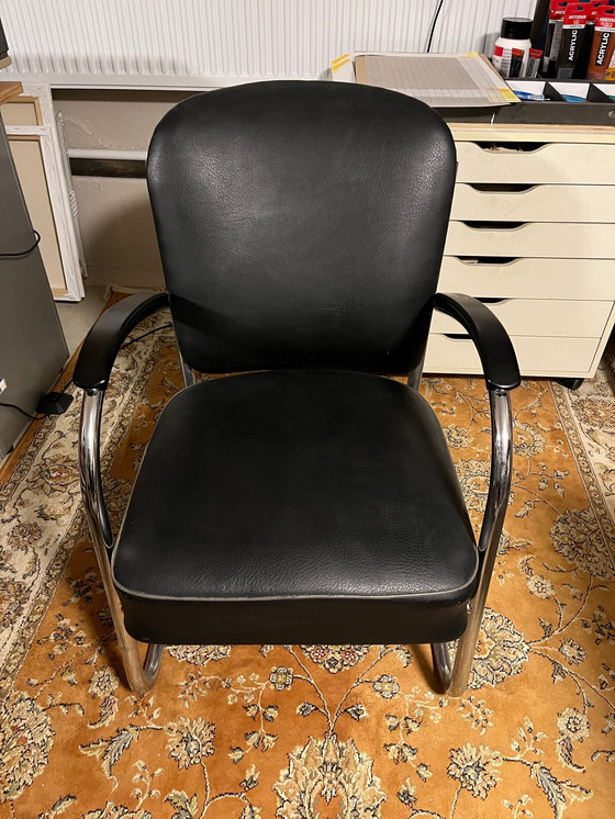 Image 1 of Vintage Buisframe Fauteuil Van Paul Schuitema