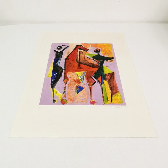 Image 1 of Vintage schilderij "Marino van Shakespeare" nummer III voor Zwr, Londen 1978