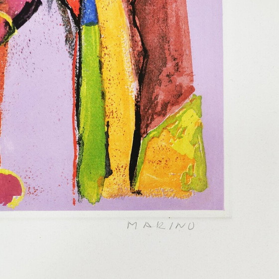 Image 1 of Vintage schilderij "Marino van Shakespeare" nummer III voor Zwr, Londen 1978