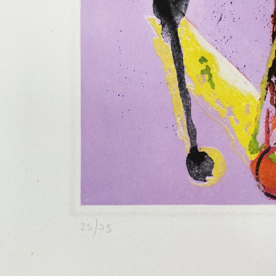 Image 1 of Vintage schilderij "Marino van Shakespeare" nummer III voor Zwr, Londen 1978