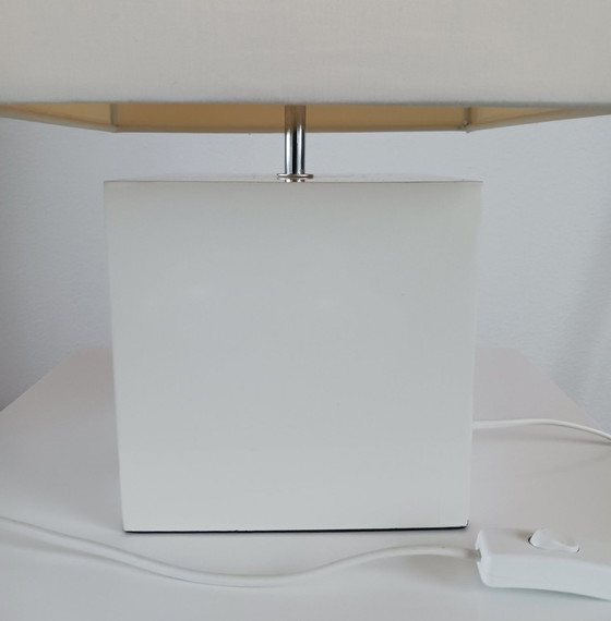 Image 1 of Vintage Modernistische lamp - Cube - Jan Des Bouvrie - 1990
