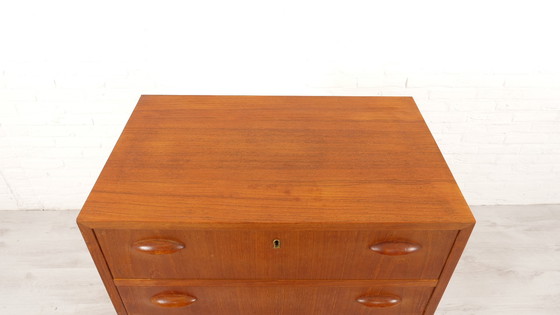 Image 1 of Ladekast | Deens Design | Teak | 6 Lades | 117 Cm