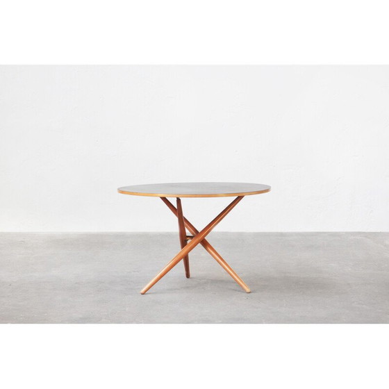 Image 1 of Vintage ronde eettafel Mod. Ess-Tee tafel van Jurg Bally voor Wohnhilfe, Zwitserland 1951