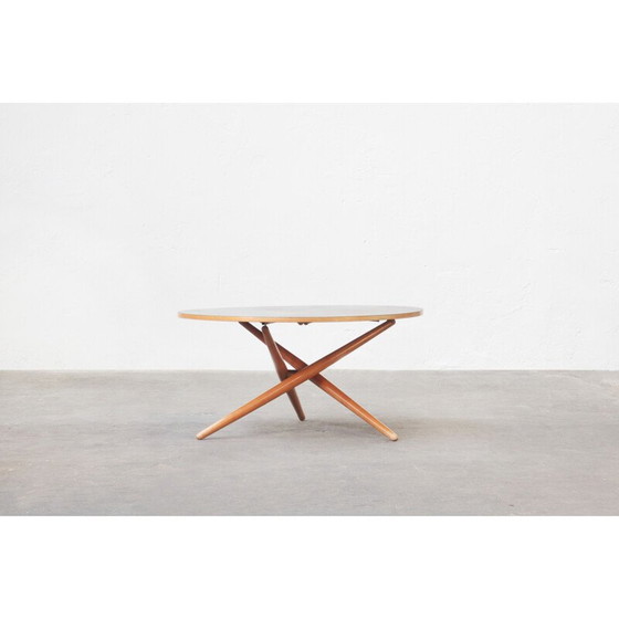 Image 1 of Vintage ronde eettafel Mod. Ess-Tee tafel van Jurg Bally voor Wohnhilfe, Zwitserland 1951