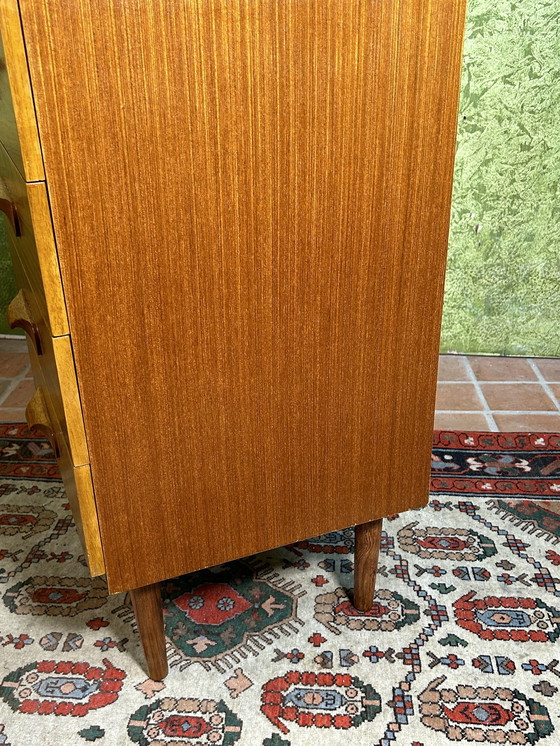 Image 1 of Mid century retro vintage teakhouten ladekast van Austinsuite 1960