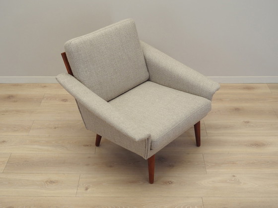 Image 1 of Teakhouten fauteuil, Deens ontwerp, 1970S, Productie: Denemarken