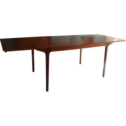 Mid century teakhouten eettafel van Mcintosh