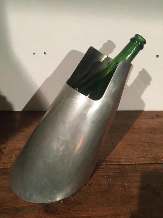 Image 1 of Vintage tinnen champagne-emmer