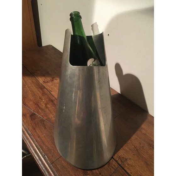 Image 1 of Vintage tinnen champagne-emmer